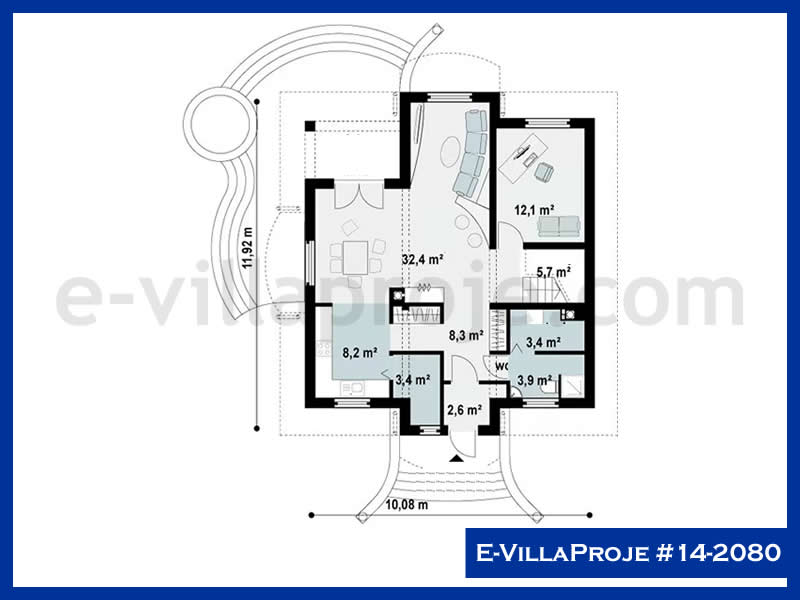 Ev Villa Proje #14 - 2080