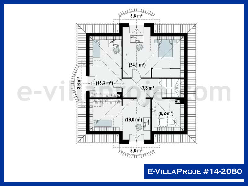 Ev Villa Proje #14 - 2080