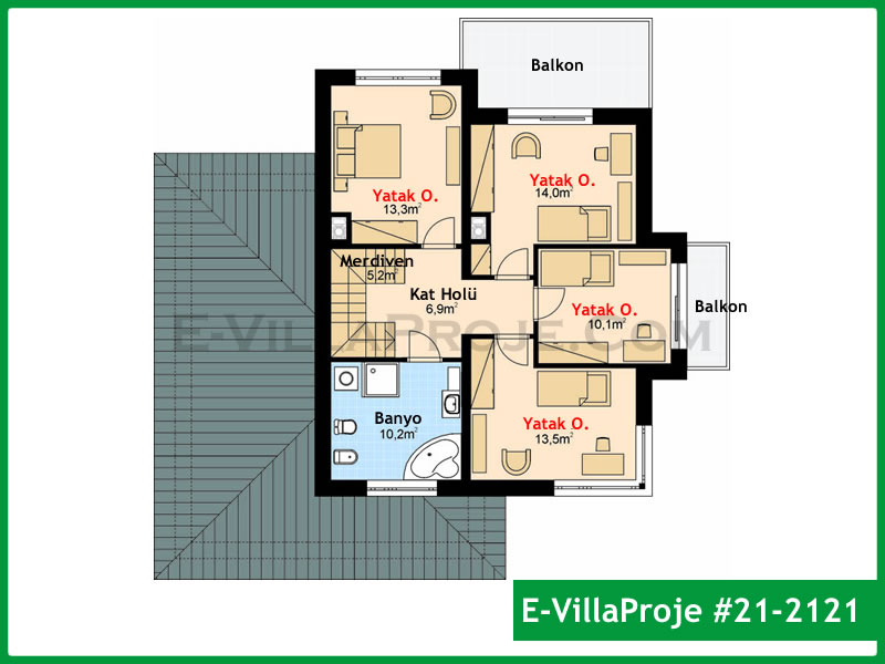 Ev Villa Proje #21 - 2121