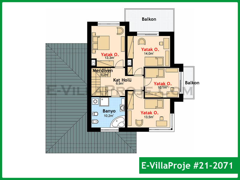 Ev Villa Proje #21 - 2071