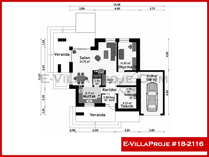 Ev Villa Proje #18 - 2116