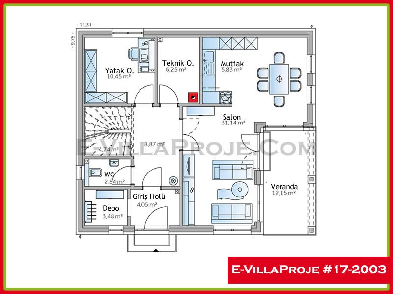 Ev Villa Proje #17 - 2003