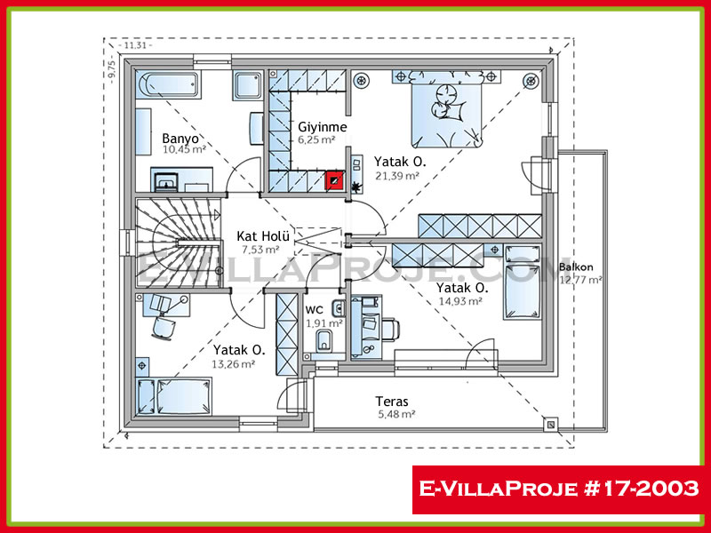 Ev Villa Proje #17 - 2003