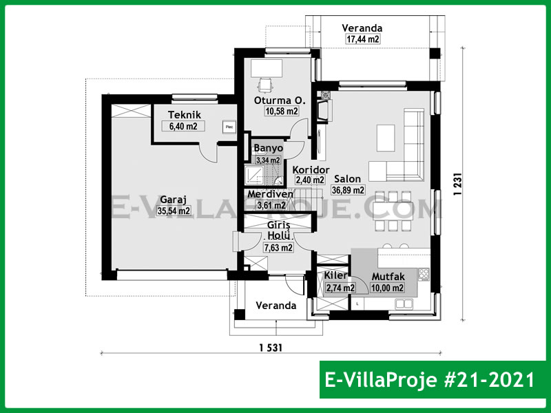 Ev Villa Proje #21 - 2021