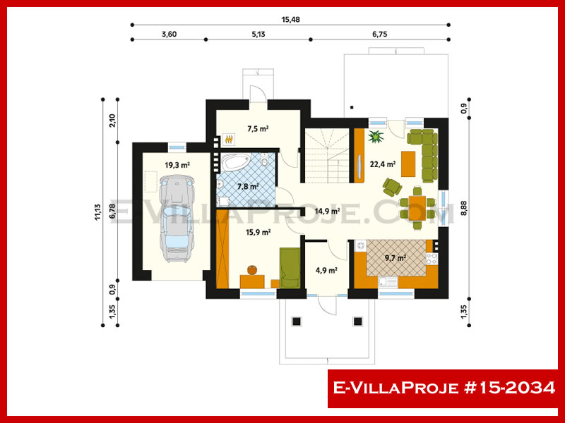 Ev Villa Proje #15 - 2034