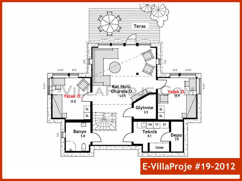 Ev Villa Proje #19 - 2012