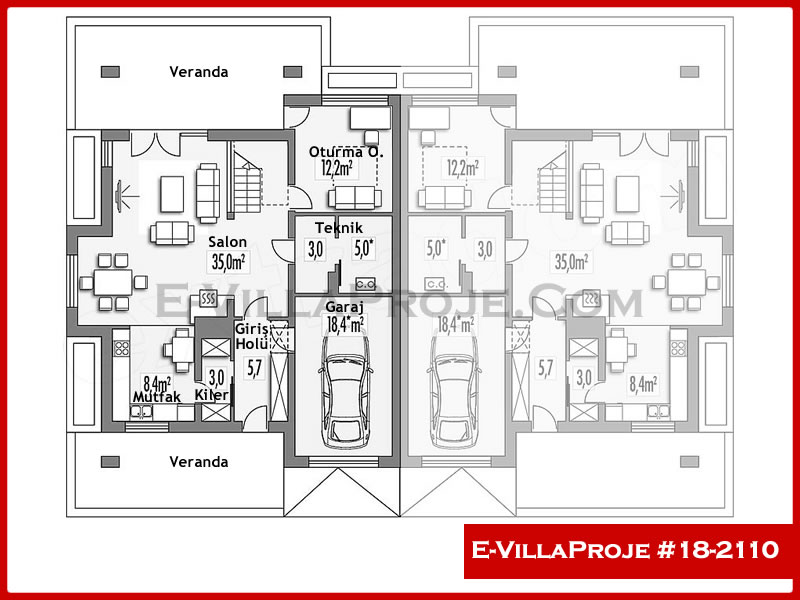 Ev Villa Proje #18 - 2110