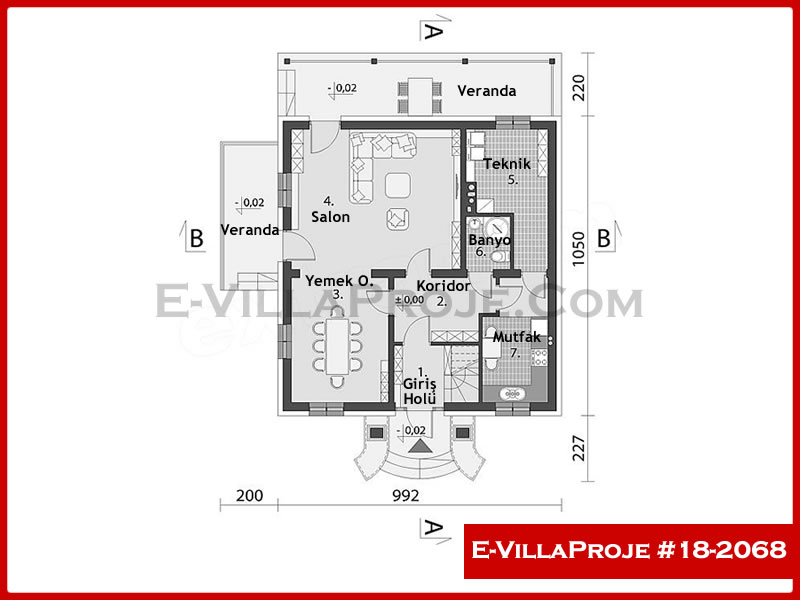 Ev Villa Proje #18 - 2068