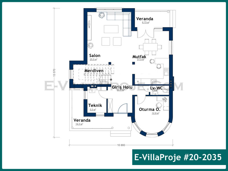 Ev Villa Proje #20 - 2035
