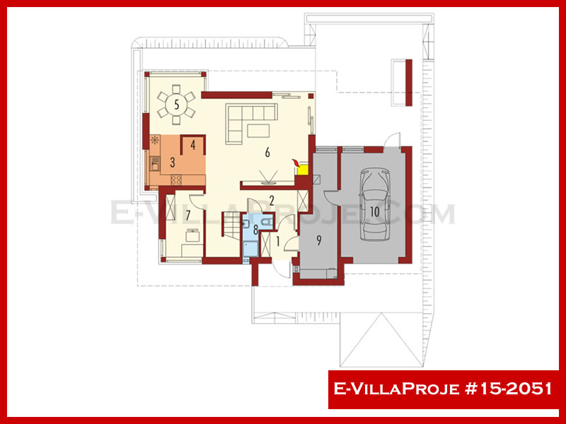Ev Villa Proje #15 - 2051