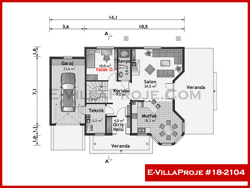 Ev Villa Proje #18 - 2104