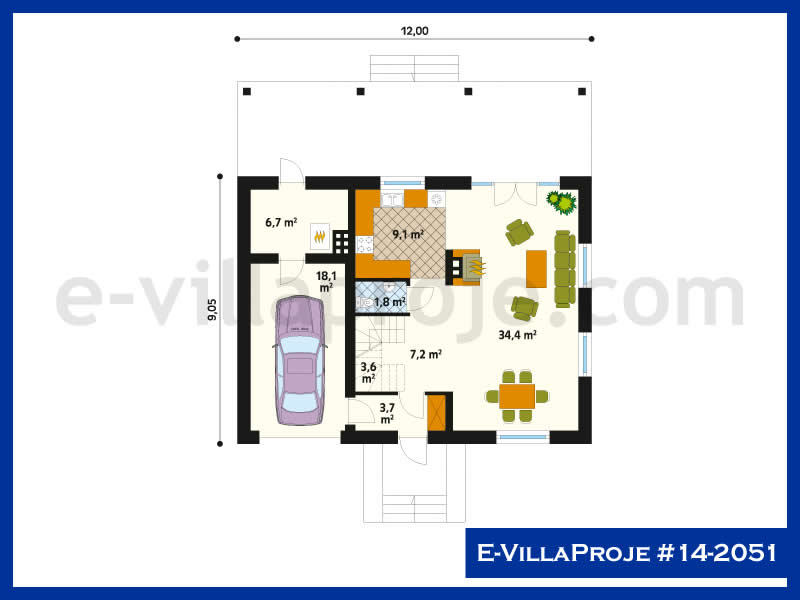 Ev Villa Proje #14 - 2051