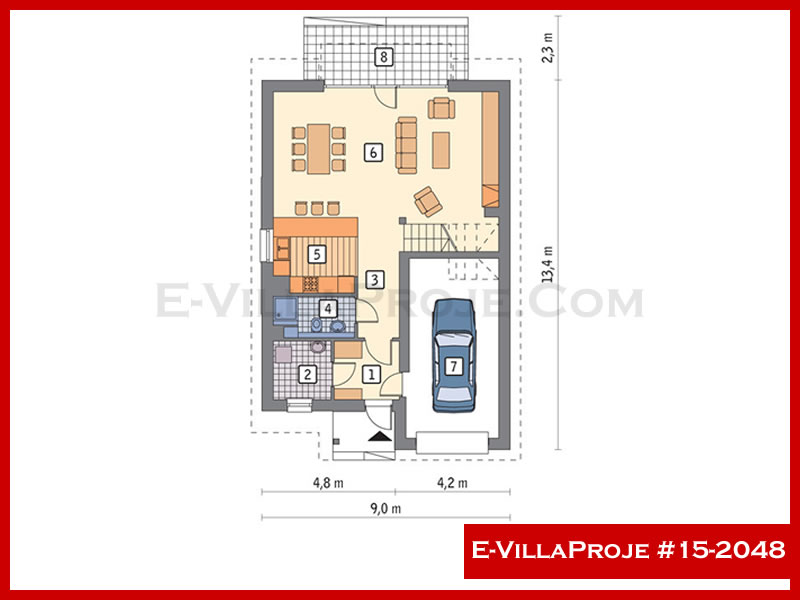 Ev Villa Proje #15 - 2048