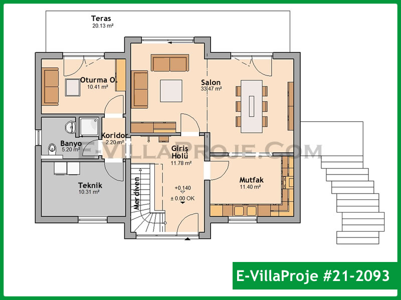 Ev Villa Proje #21 - 2093