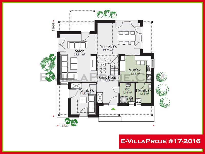 Ev Villa Proje #17 - 2016