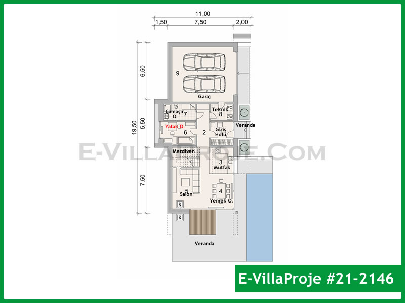 Ev Villa Proje #21 - 2146