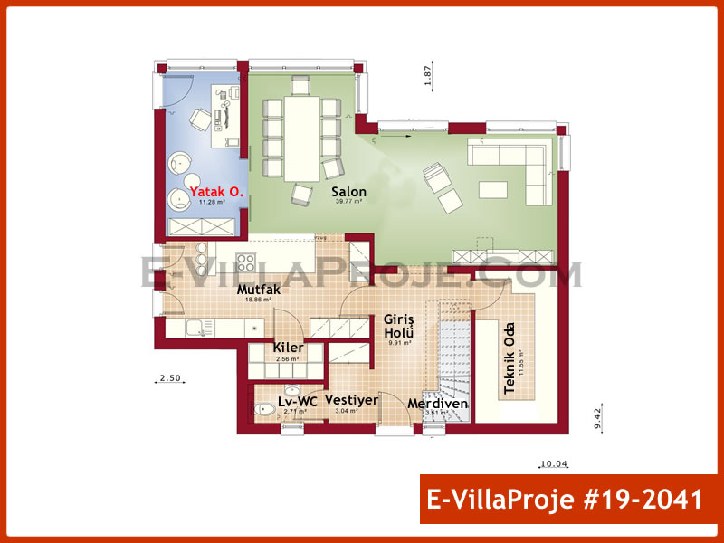 Ev Villa Proje #19 - 2041