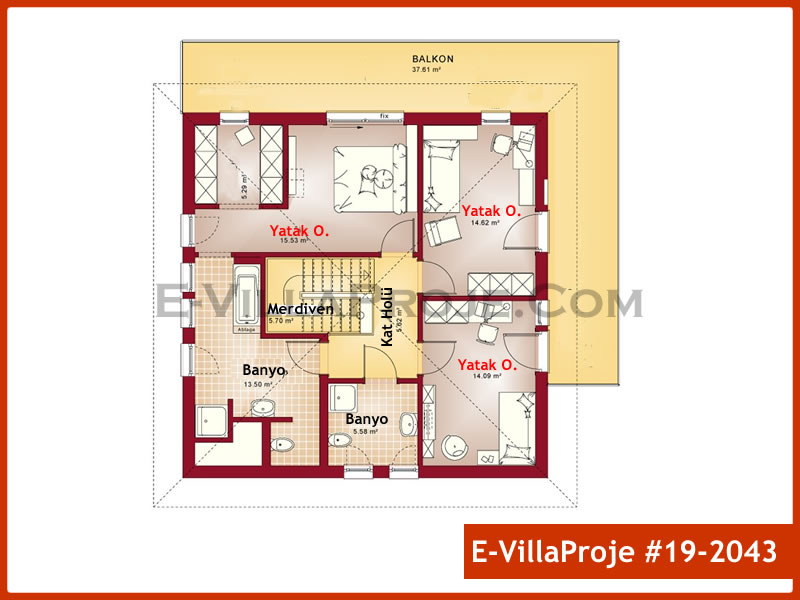 Ev Villa Proje #19 - 2043