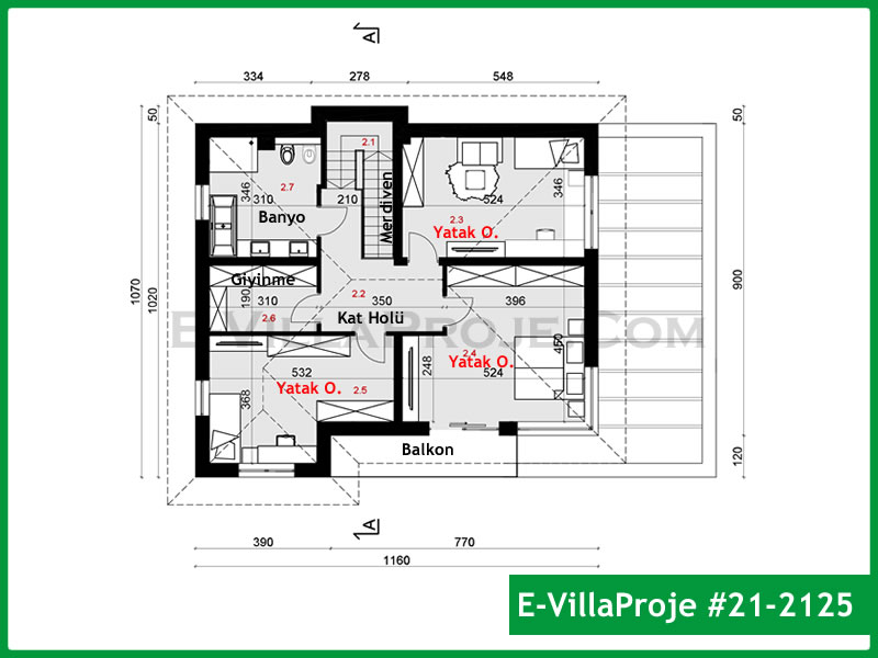 Ev Villa Proje #21 - 2125