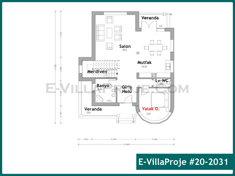Ev Villa Proje #20 - 2031