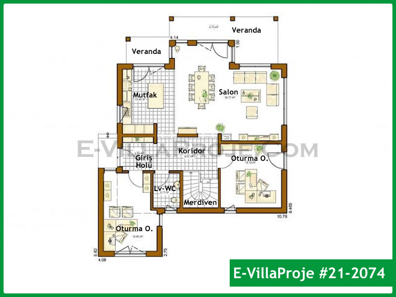 Ev Villa Proje #21 - 2074
