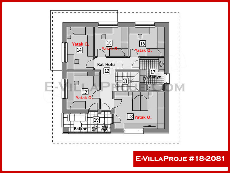 Ev Villa Proje #18 - 2081