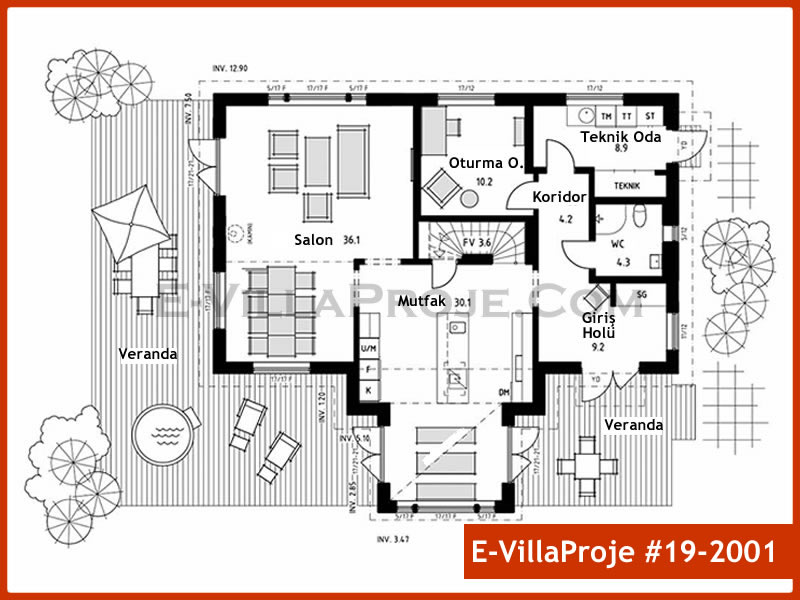 Ev Villa Proje #19 - 2001