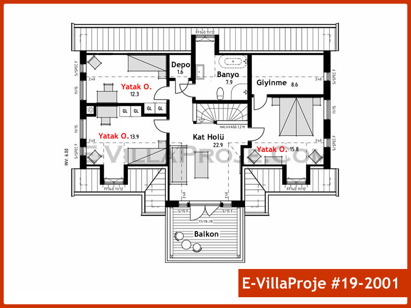Ev Villa Proje #19 - 2001