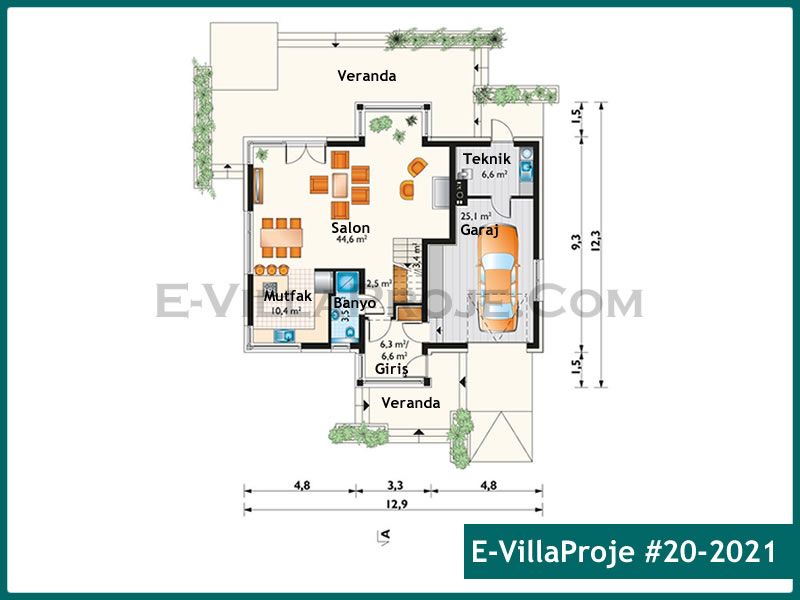Ev Villa Proje #20 - 2021
