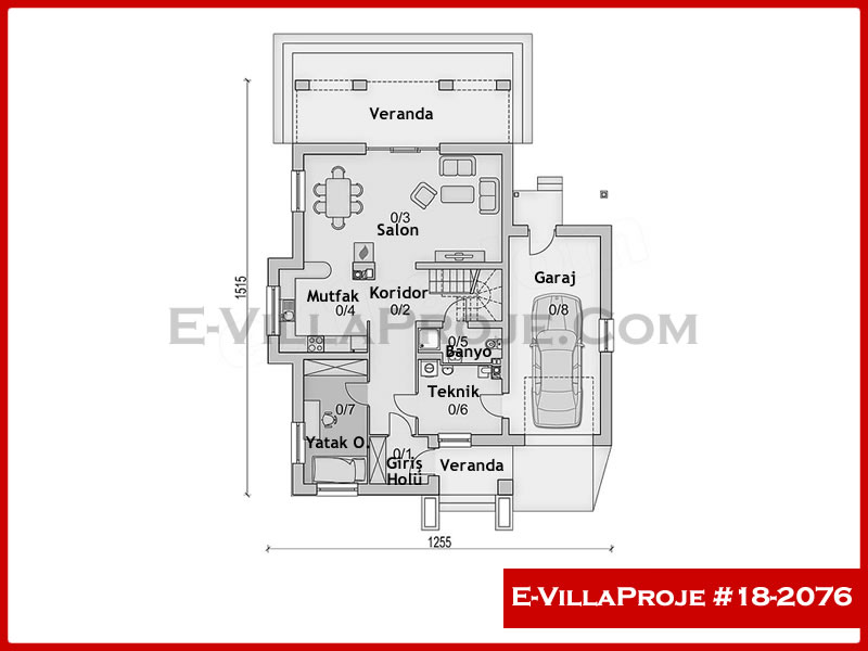 Ev Villa Proje #18 - 2076