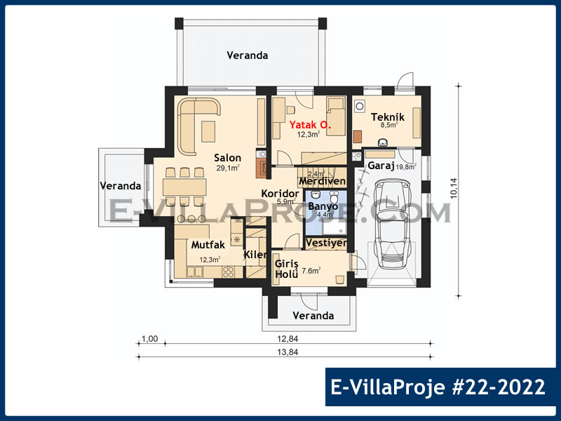 Ev Villa Proje #22 - 2022