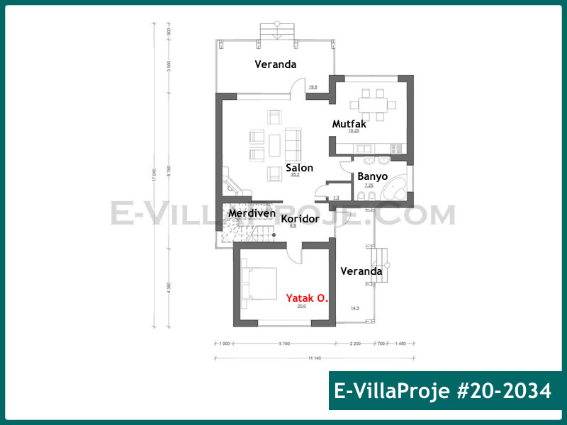 Ev Villa Proje #20 - 2034