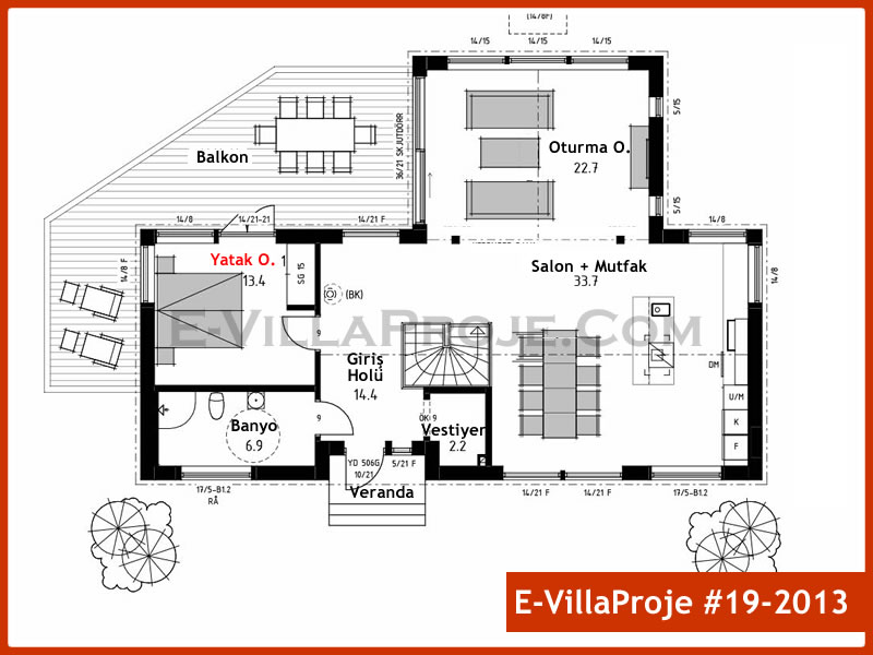 Ev Villa Proje #19 - 2013