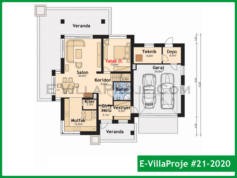 Ev Villa Proje #21 - 2020