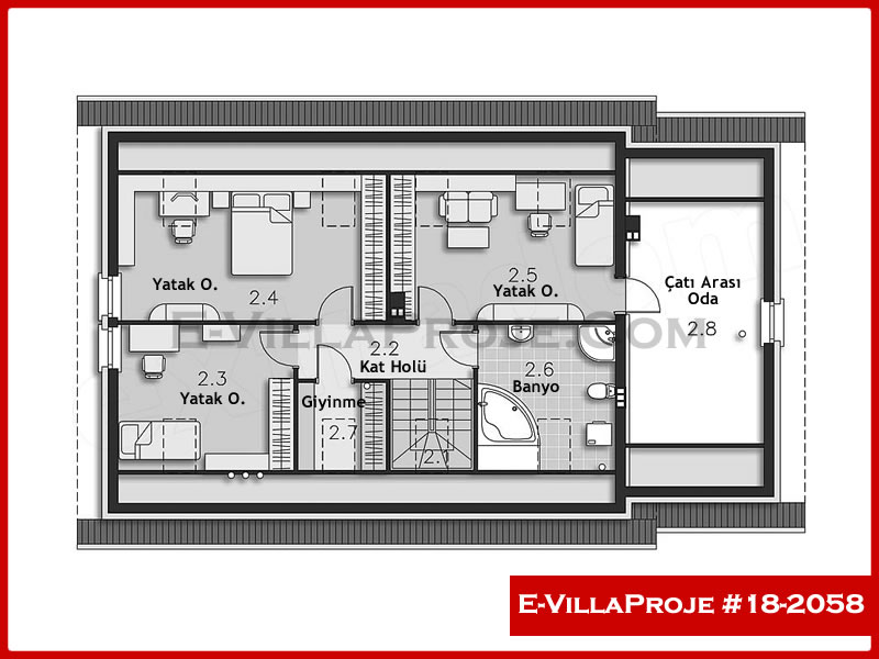 Ev Villa Proje #18 - 2058