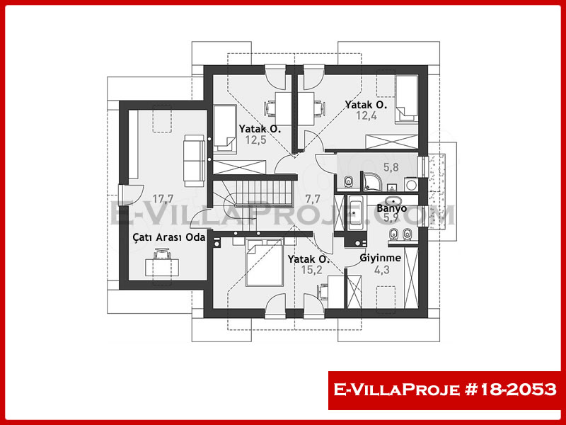 Ev Villa Proje #18 - 2053