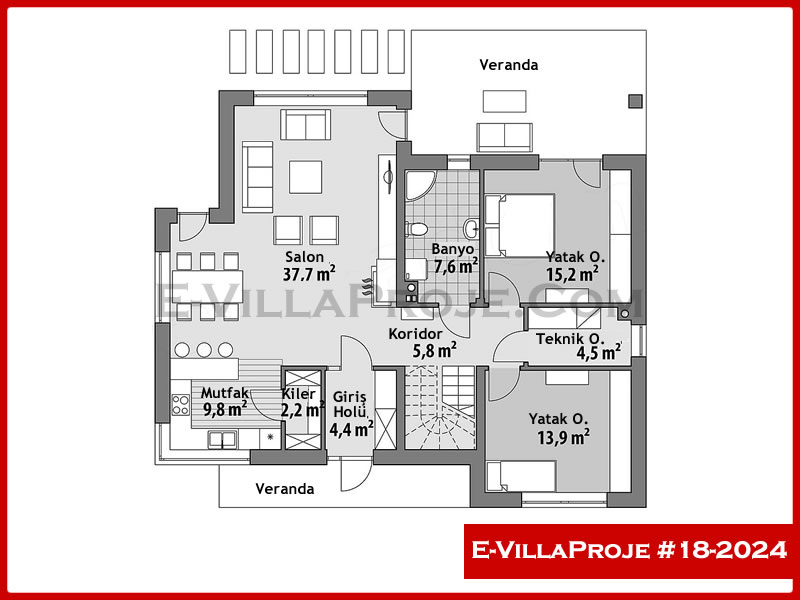 Ev Villa Proje #18 - 2024