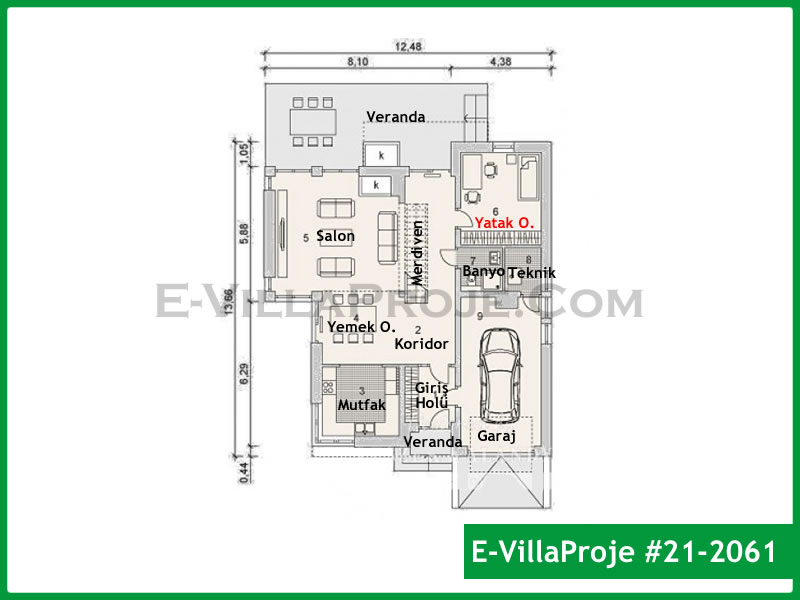 Ev Villa Proje #21 - 2061