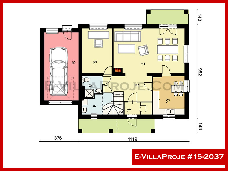 Ev Villa Proje #15 - 2037