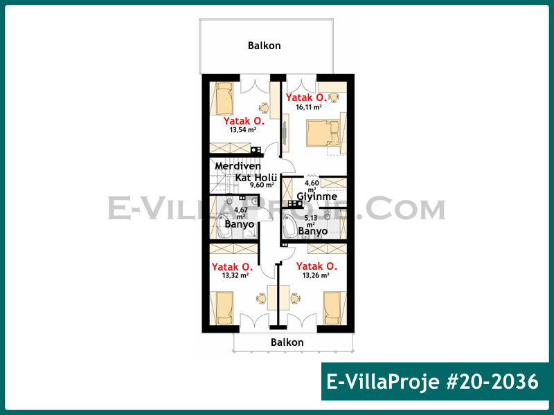 Ev Villa Proje #20 - 2036