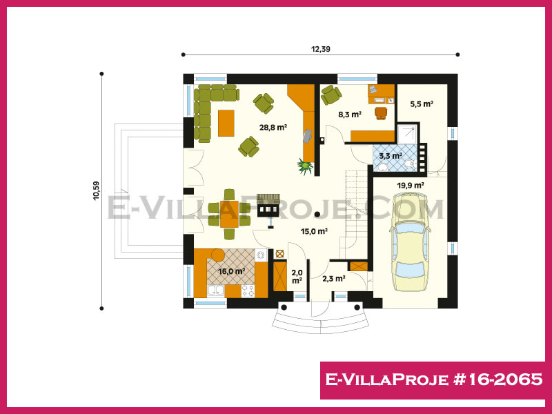 Ev Villa Proje #16 - 2065