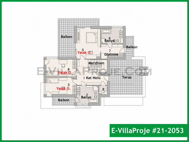 Ev Villa Proje #21 - 2053