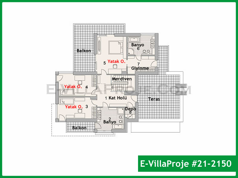 Ev Villa Proje #21 - 2150