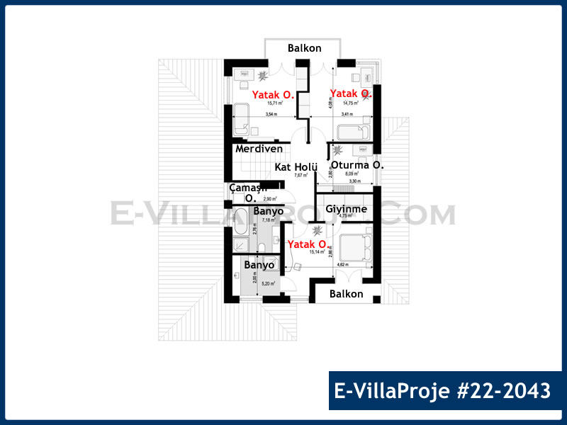 Ev Villa Proje #22 - 2043