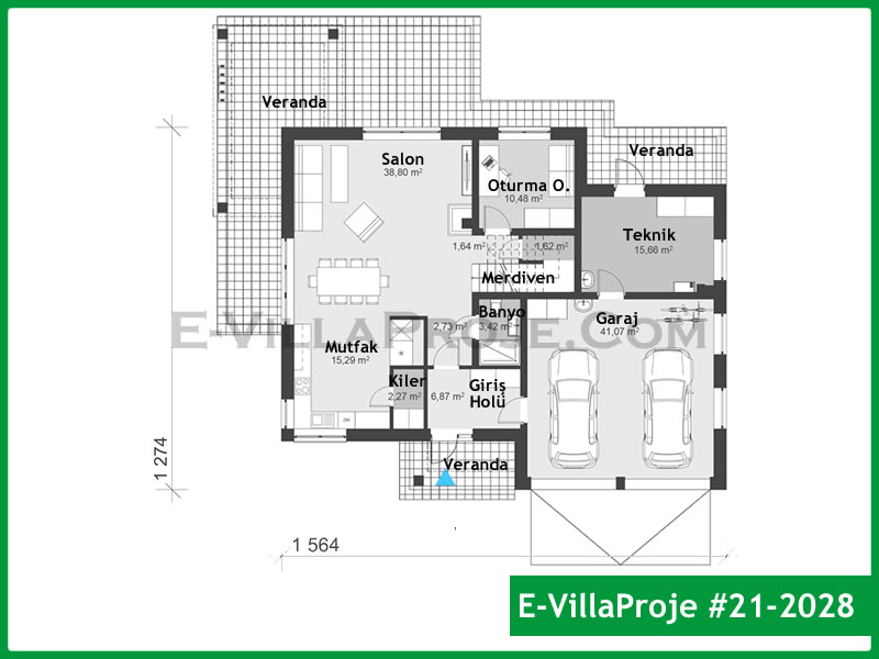 Ev Villa Proje #21 - 2028