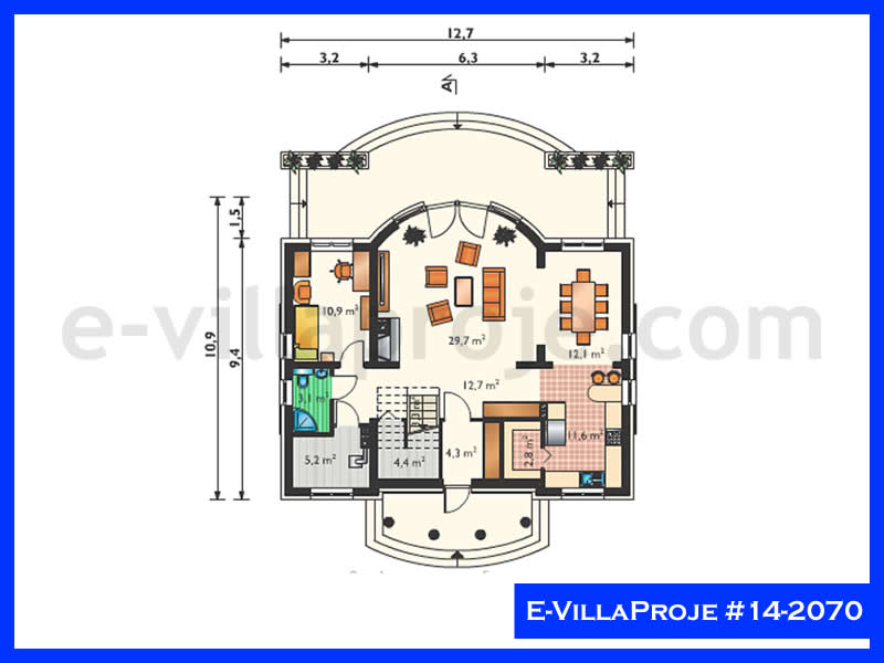 Ev Villa Proje #14 - 2070