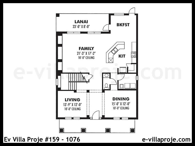 Ev Villa Proje #159 - 1076