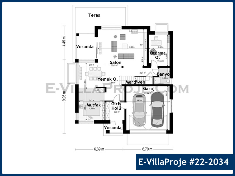 Ev Villa Proje #22 - 2034