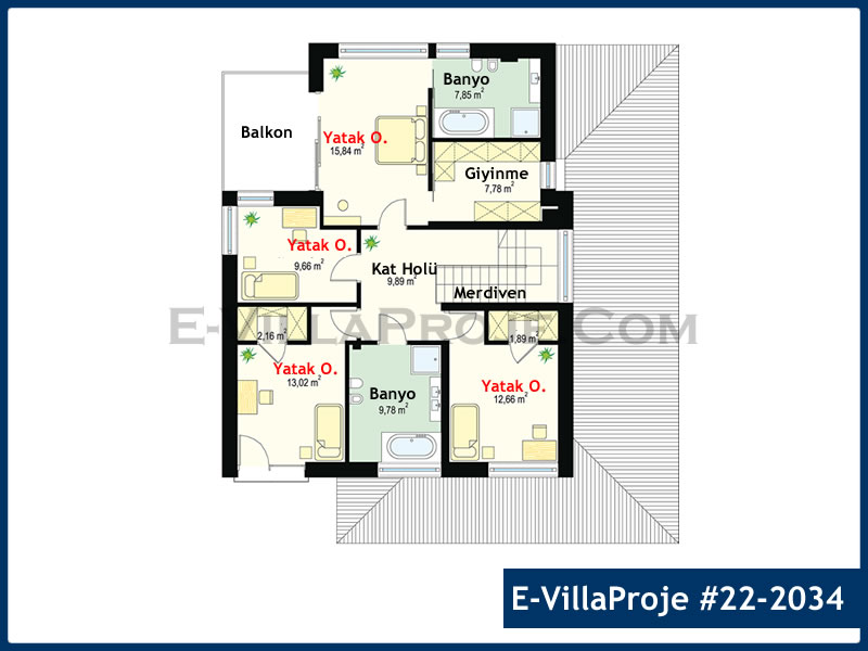 Ev Villa Proje #22 - 2034