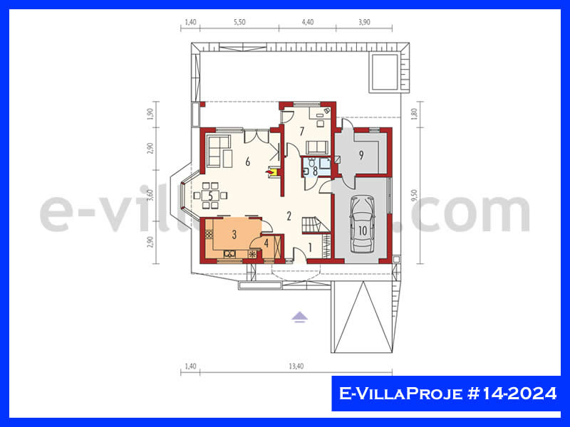 Ev Villa Proje #14 - 2024